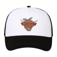 Sun Protection Baseball Cap Cartoon Printed Outdoor Hat