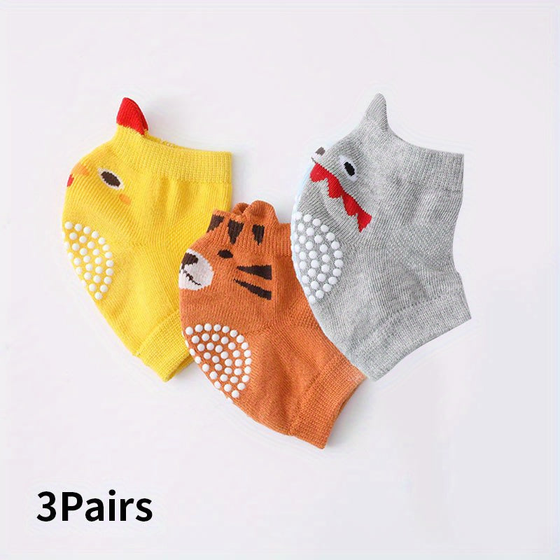 Baby Knee Protectors for Walking and Crawling - Breathable Socks