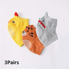 Baby Knee Protectors for Walking and Crawling - Breathable Socks