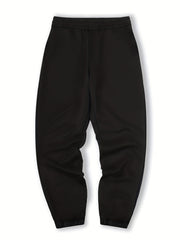 Shooting Star Print Drawstring Sweatpants Loose Fit Pants