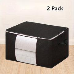 Large Capacity Clothes Organizer Zipper Dustproof Container