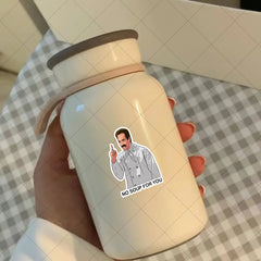 Joe Davola Seinfeld No Soup Vinyl Stickers