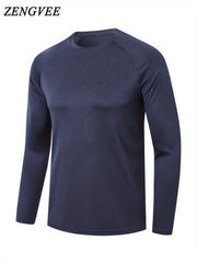 4 Pcs Men's Compression T-shirts Crew Neck Quick Drying Fitness Training