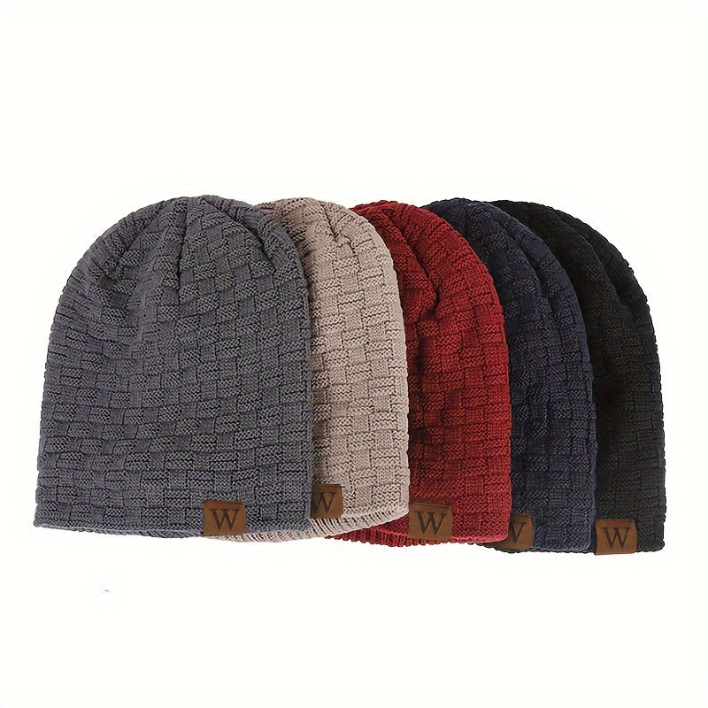 Winter Ear Protection Beanie Knitted Hat Cycling Ski Hat