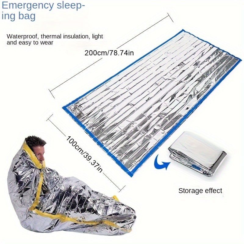 Portable First Aid Tent Waterproof Emergency Life Blanket