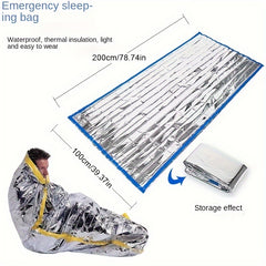Portable First Aid Tent Waterproof Emergency Life Blanket