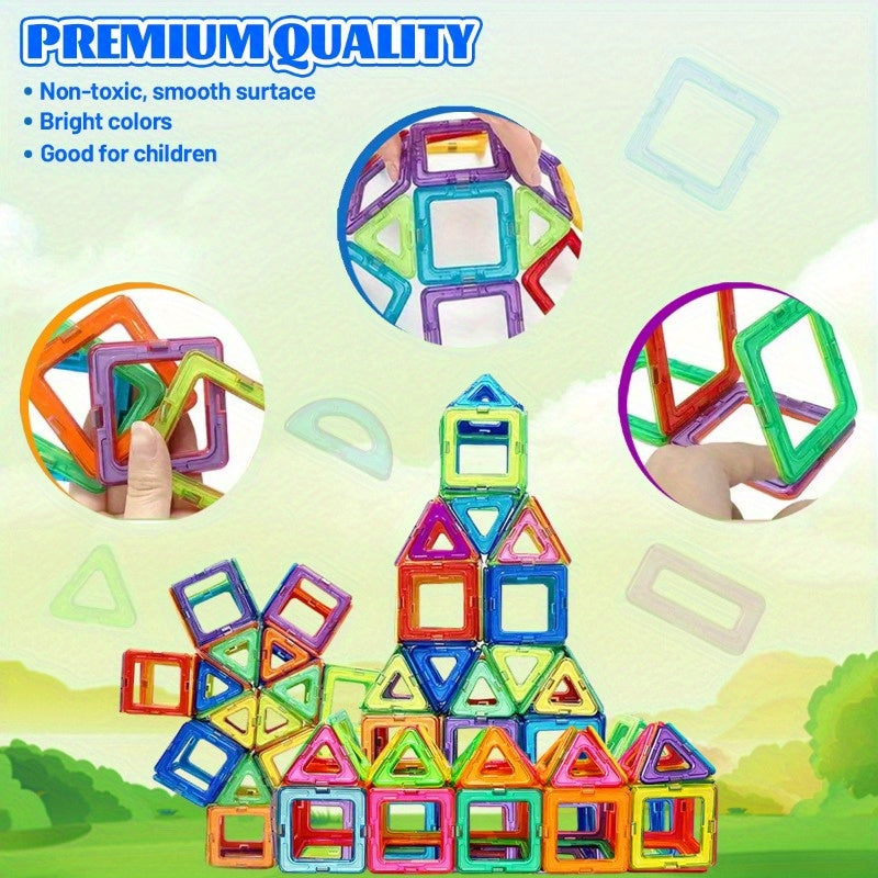 10pcs 3D Puzzle Block Building Toys Colorful Set Improve Creativity Skills