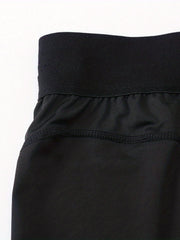 Men's Compression Running Shorts Activewear Stretch Sport Shorts Lightweight