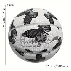Butterfly No 6 Basketball - Soft PU Leather - Anti slip