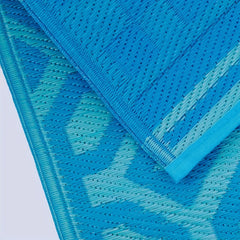 Outdoor Rug 10x16cm Non-slip Waterproof Reversible Portable Straw Rug