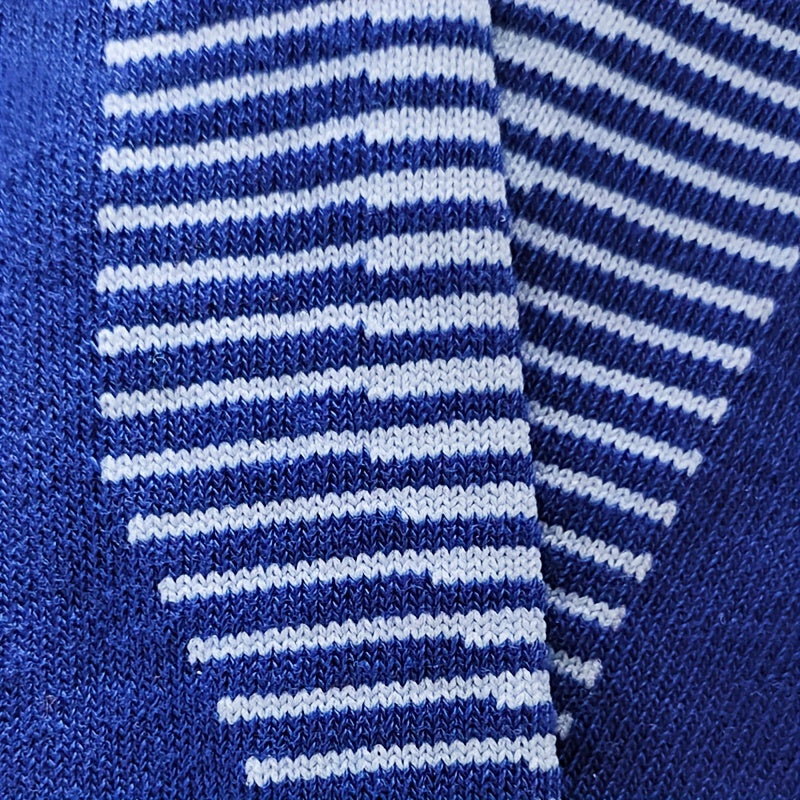 Men's Breathable Striped Knee High Soccer Socks