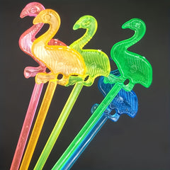 50pcs Fruit Fork Butterfly Pick Flamingo Toothpick