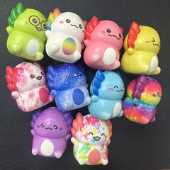 6pcs 12pcs Mini Axolotl Squishy Toys Easter Party Favors Games Prizes
