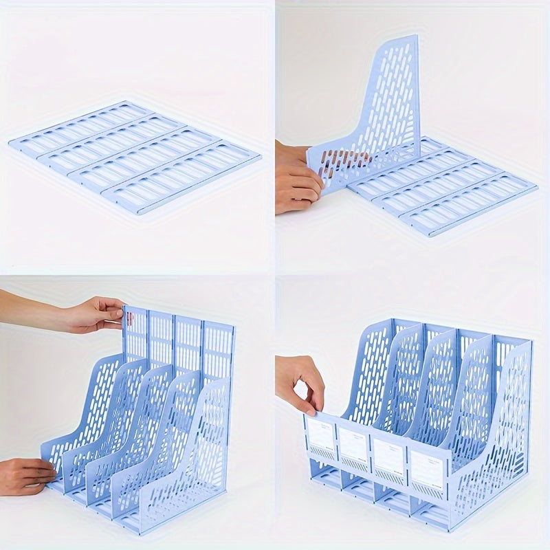 12pcs Desktop File Storage Holder for Office