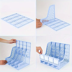 12pcs Desktop File Storage Holder for Office