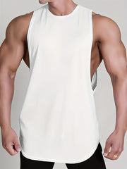 Quick Dry Mesh Sleeveless Tank Top Men's Training T-shirt