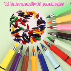 48 Colored Pencil Lead Replacement for Painting and Writing
