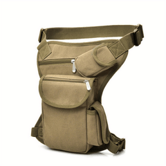 Tactical Canvas Waist Bag for Outdoor Activities