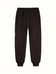 Halloween Pumpkin Print Men's Pants Drawstring Sweatpants Loose Casual Trousers
