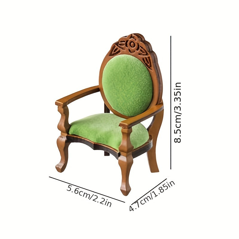 1/12 Dollhouse Chair Sofa Stool Furniture Model Toy