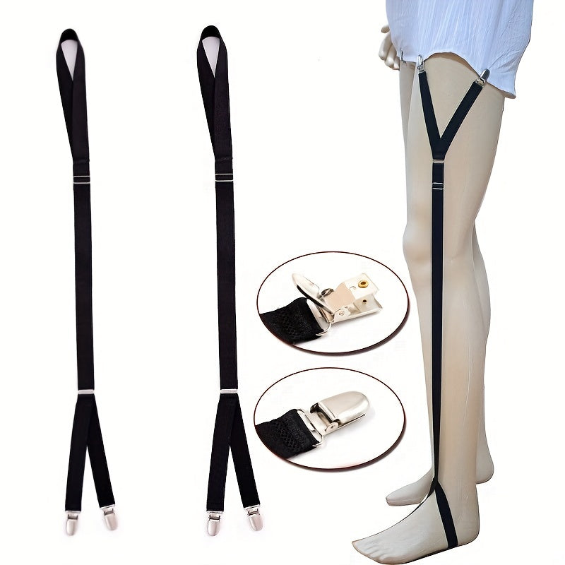 Adjustable Elastic Shirt Stays Suspender