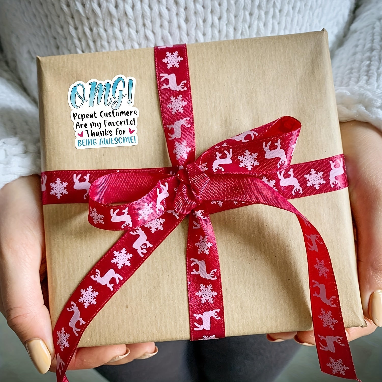 500pcs Favorite Customer Thank You Stickers for Packaging