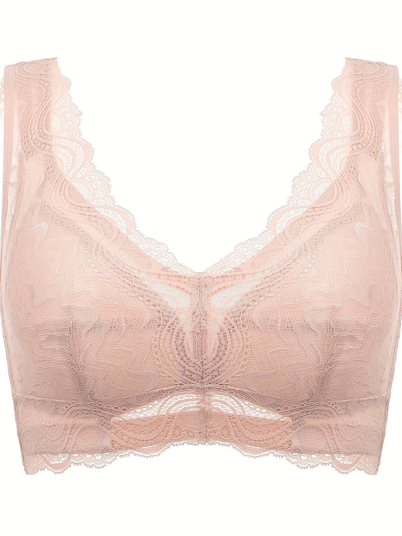 Lace Wireless Bra Comfortable Push Up Women's Lingerie