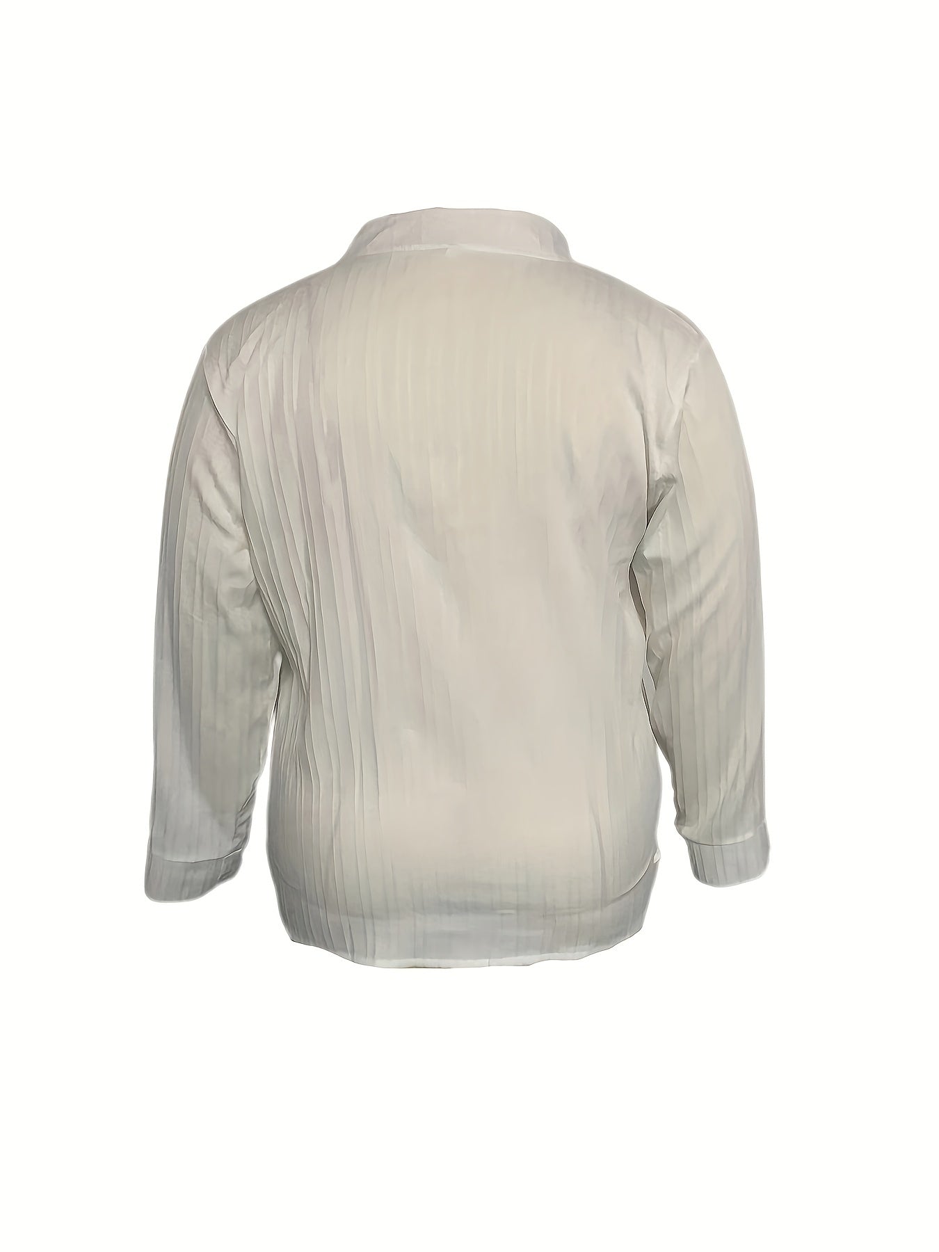 Ribbed Long Sleeve V Neck Top