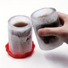 Small Beer Ice Cup Model Silicone Water Cup Mold With Lid