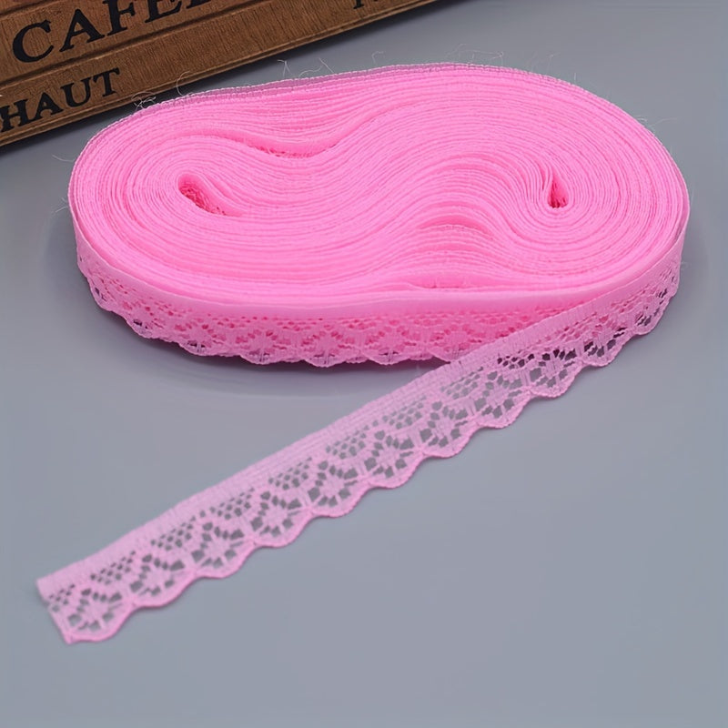 14 Meter Lace Ribbon Decorative Fabric DIY Bouquet Hair Accessories