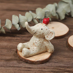 Zakka Starry Sky Resin Animal Ornaments