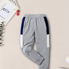 Boys Cotton Three English Printed Sportswear Trousers