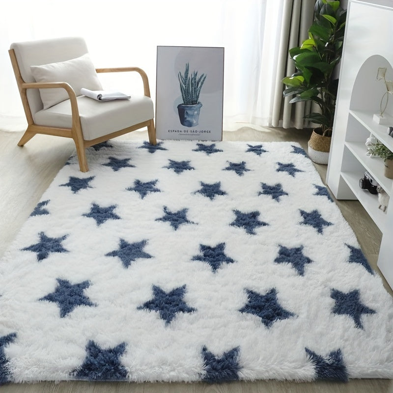 Soft Fluffy Shag Area Rugs Living Room Bedroom Floor Carpet Non slip