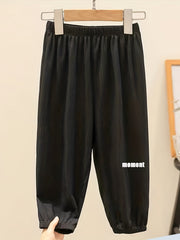 Kids Footed Pants Casual Trousers