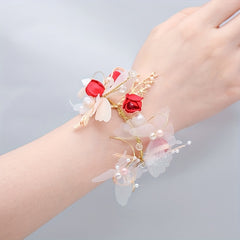 Flower Butterfly Bracelet Wedding Hair Accessories