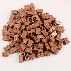 120pc Brick Wall Tiles Building Blocks for DIY Architecture Kit