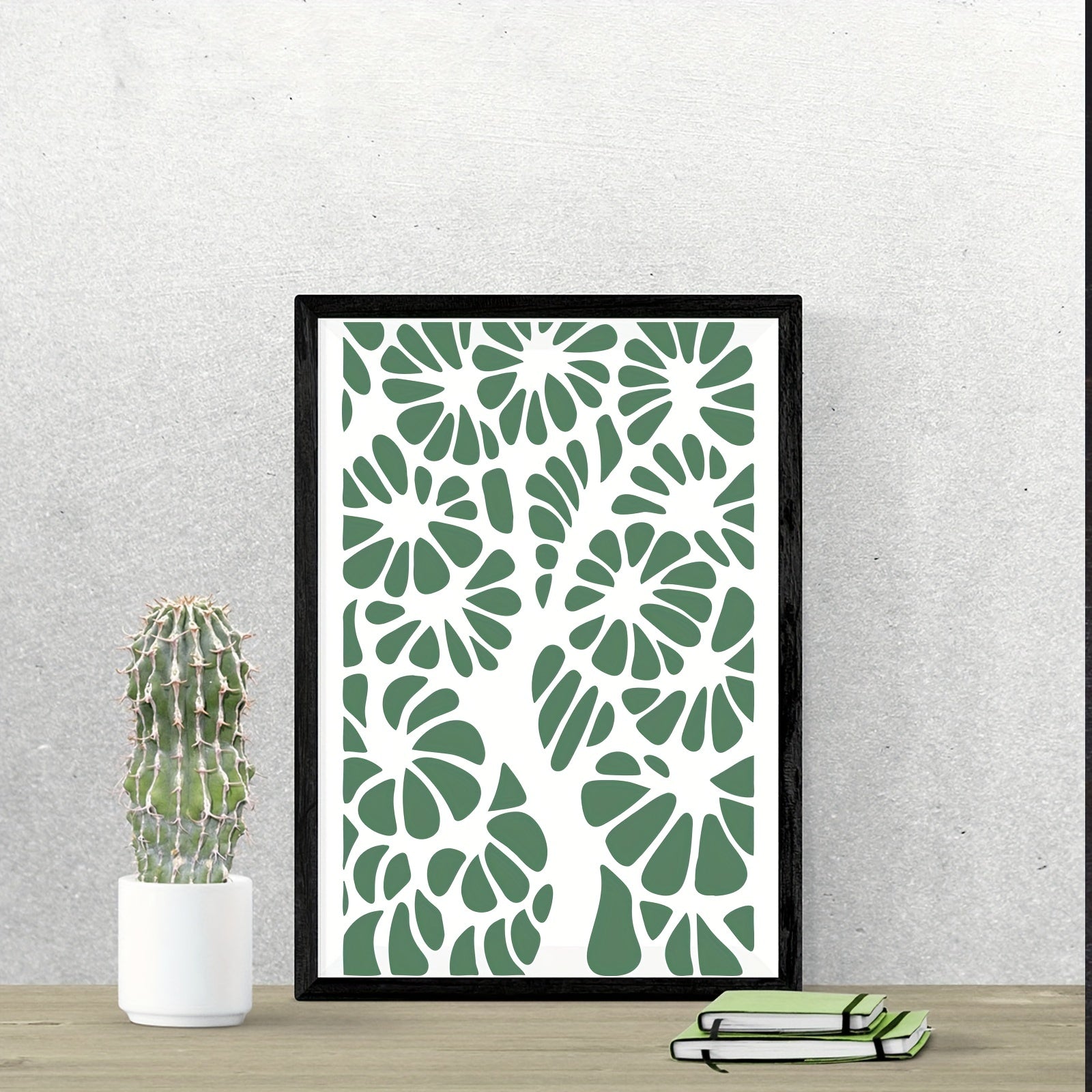 8pcs Art Texture Painting Stencils Reusable Plastic Stencils Laser Cut Template