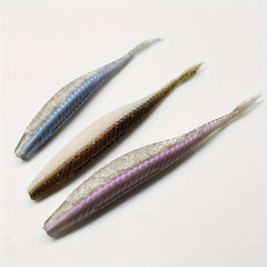 3pcs Soft Fishing Lure Swimbait 12 0 26oz Bass Trout Fishing Accessories