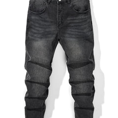 Men's Slim Fit Denim Casual Pants