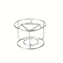 Stainless Steel Tripod Stove Rack Portable Multifunctional Stand
