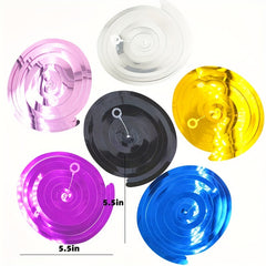6pcs Ceiling Hanging PVC Pendants for Wedding & Kids Party Decor
