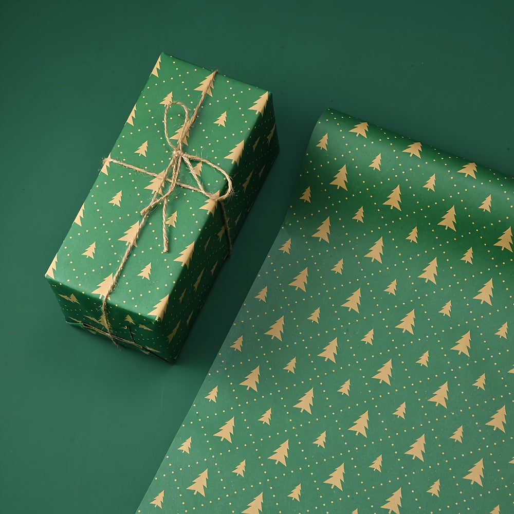 8pcs Christmas Gift Wrapping Paper Art Craft Decoration 50x70cm
