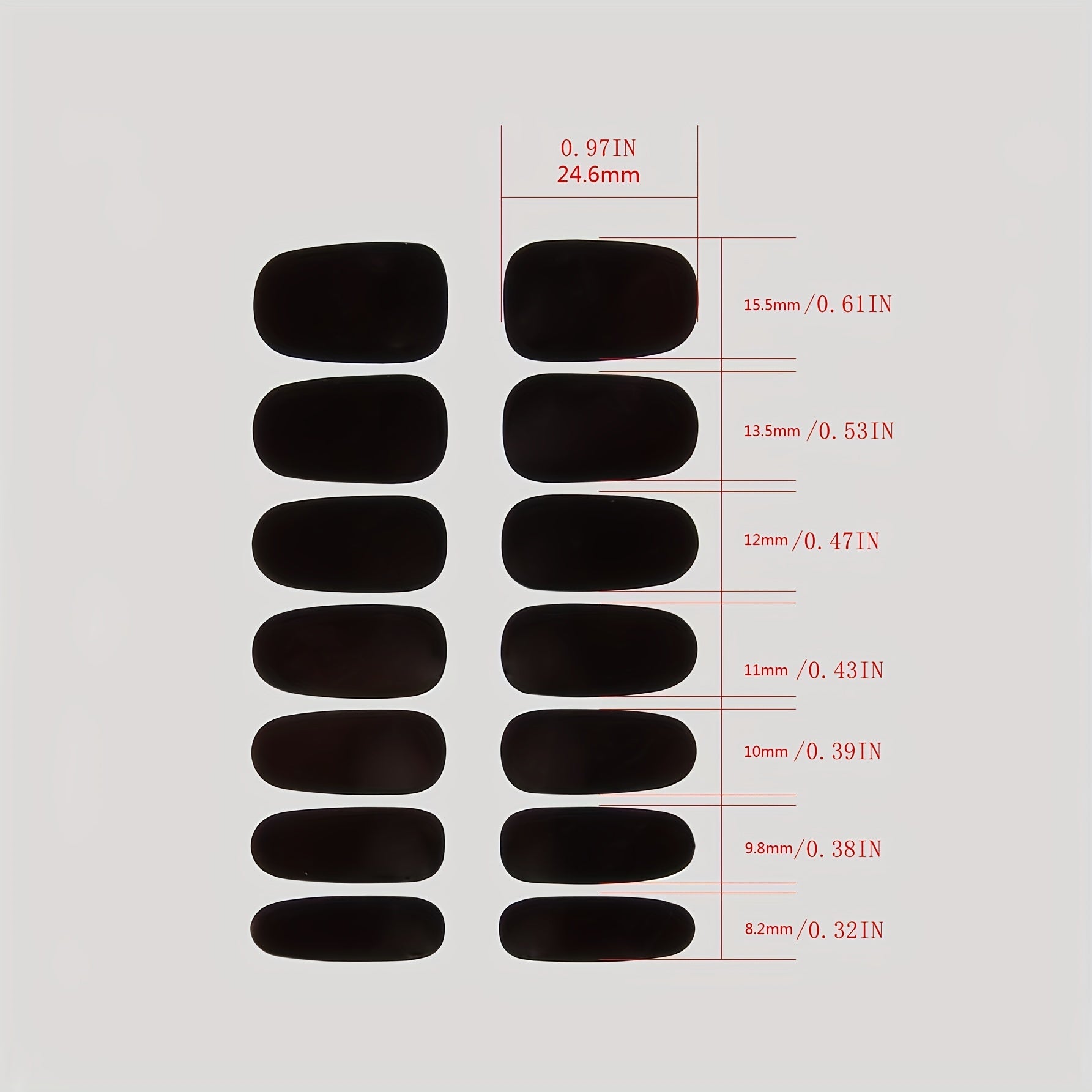Solid Nail Polish Sticker Full Wrap Nail Strips - 14 Sheets