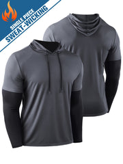 Men's Training Hoodie for Gym Fitness and Running