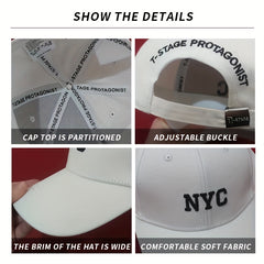 Unisex Breathable Adjustable Baseball Cap for Outdoor Sport