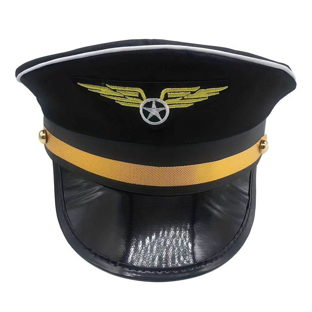 Pilot Hat Costume Accessory Uniform Temptation Cosplay Supplies