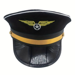 Pilot Hat Costume Accessory Uniform Temptation Cosplay Supplies