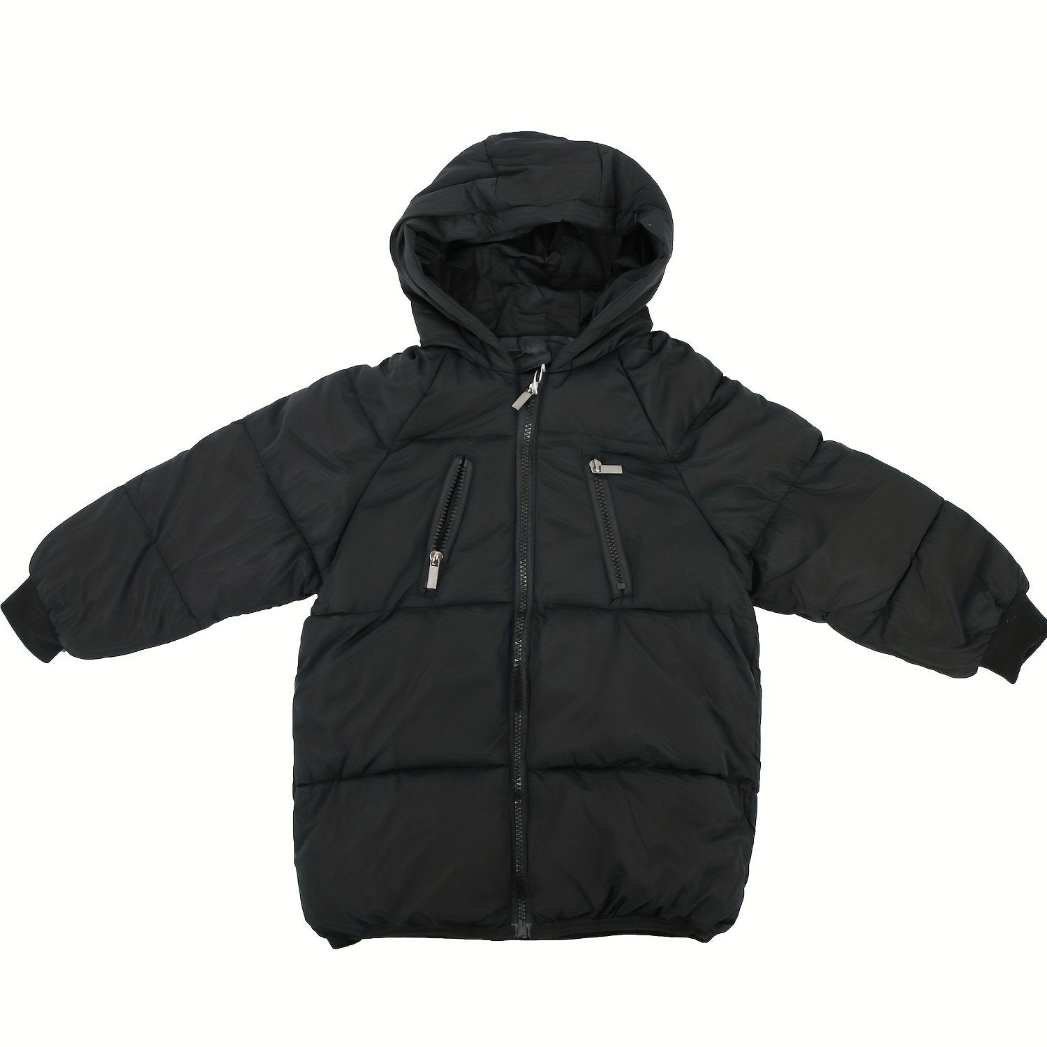 Boys Winter Hooded Puffer Coat Warm Jacket