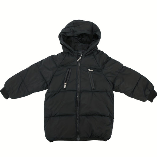 Boys Winter Hooded Puffer Coat Warm Jacket