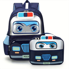 2pcs Astronaut Backpack and Handbag Set for Age 3-8